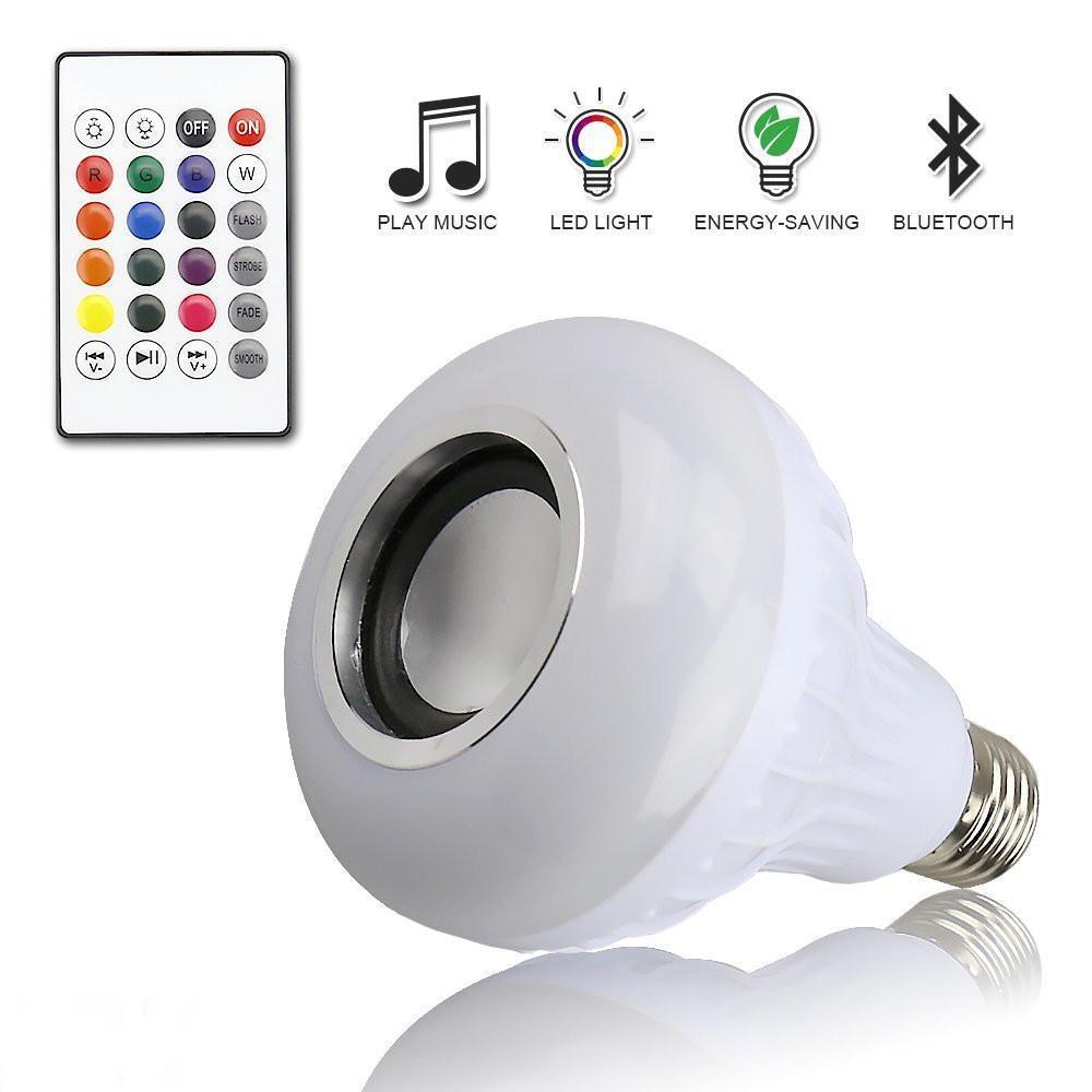 LED Light Bulb And Bluetooth Speaker