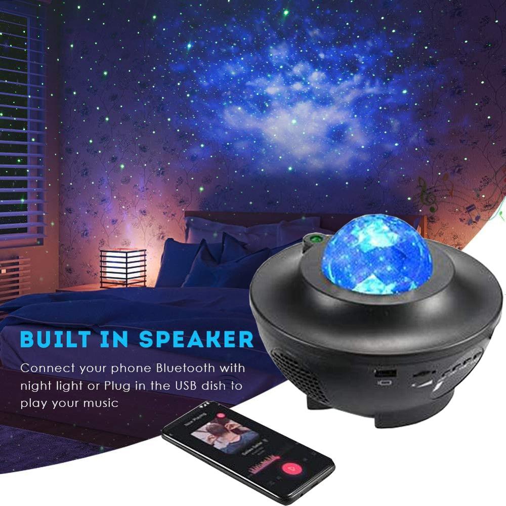 Galaxy Projector and Bluetooth Speaker