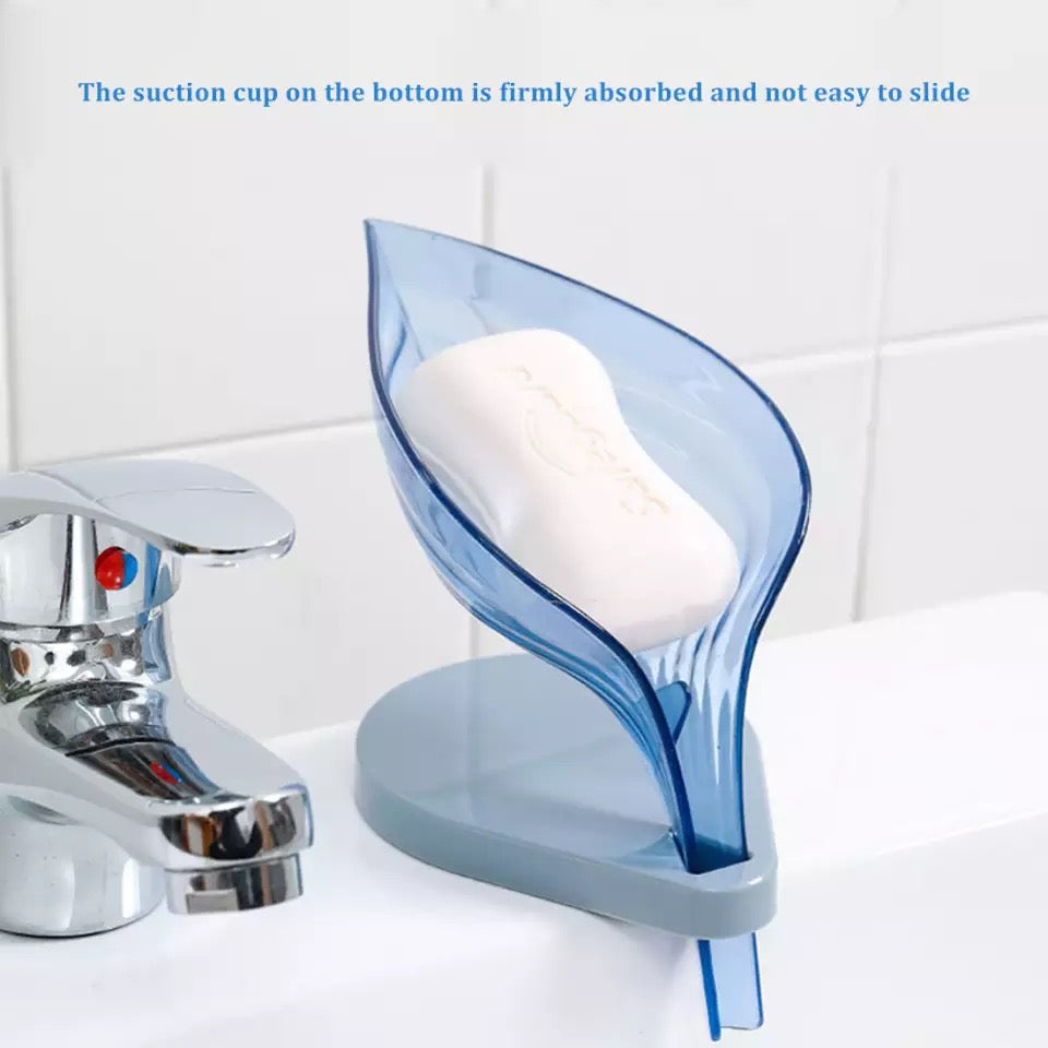 Leaf Shape Soap Holder with Drainer