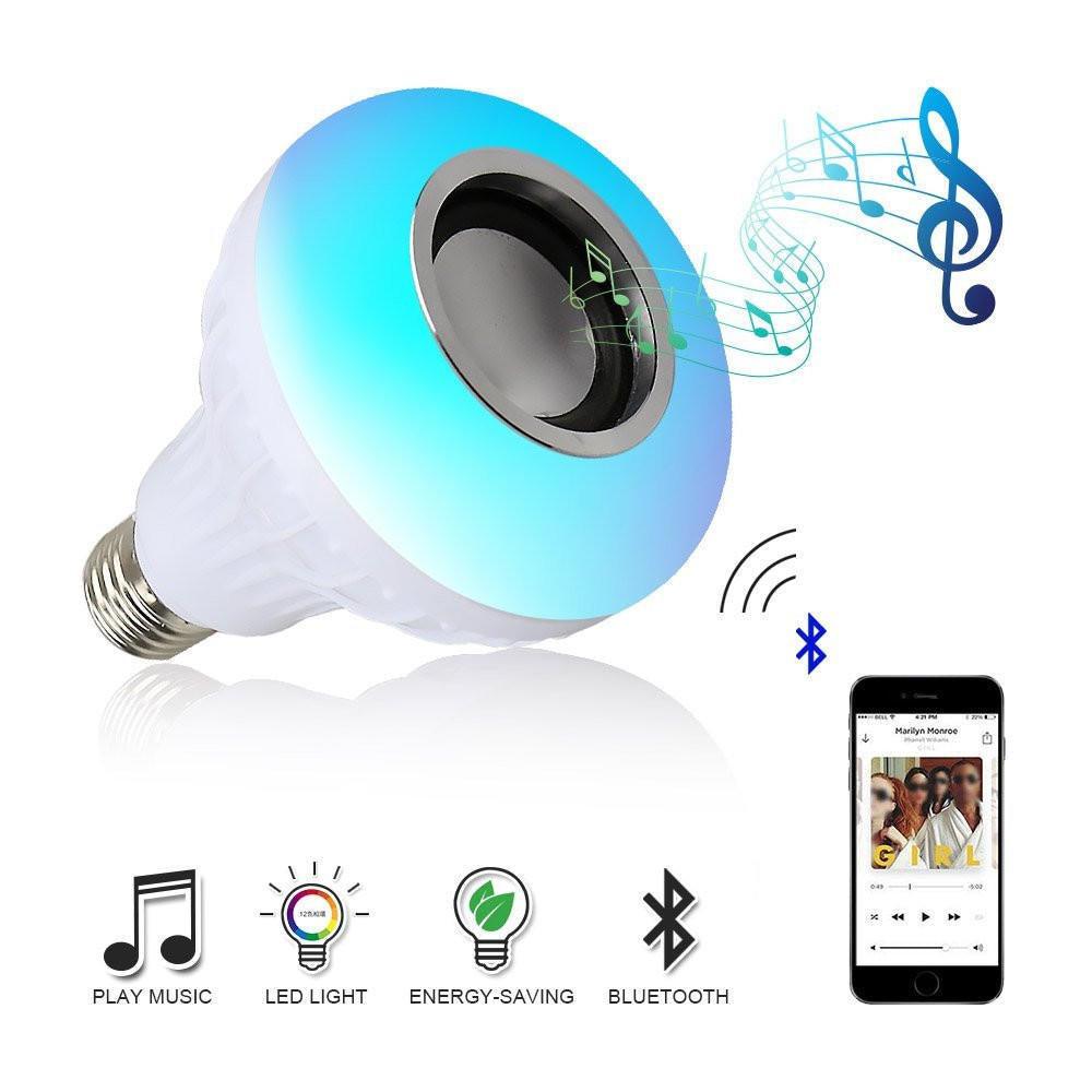 LED Light Bulb And Bluetooth Speaker