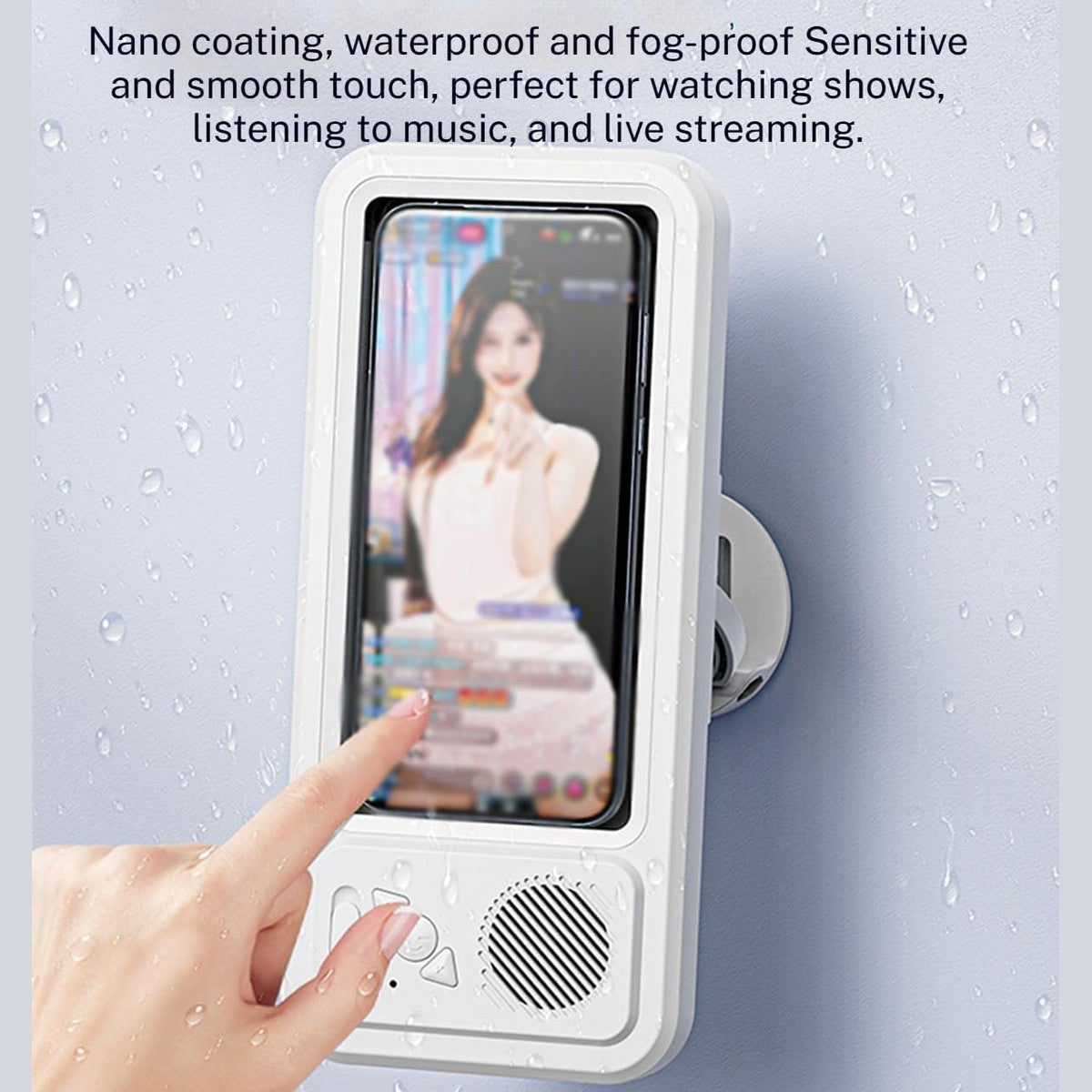 Waterproof Phone Case with Built In Speaker