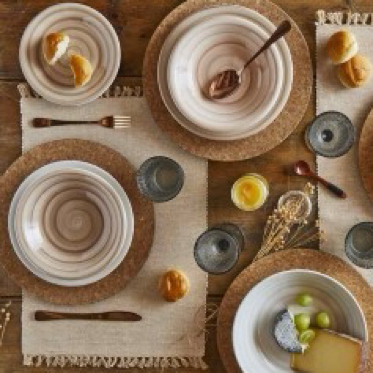 Table Set 18pcs Sabrina Cipria