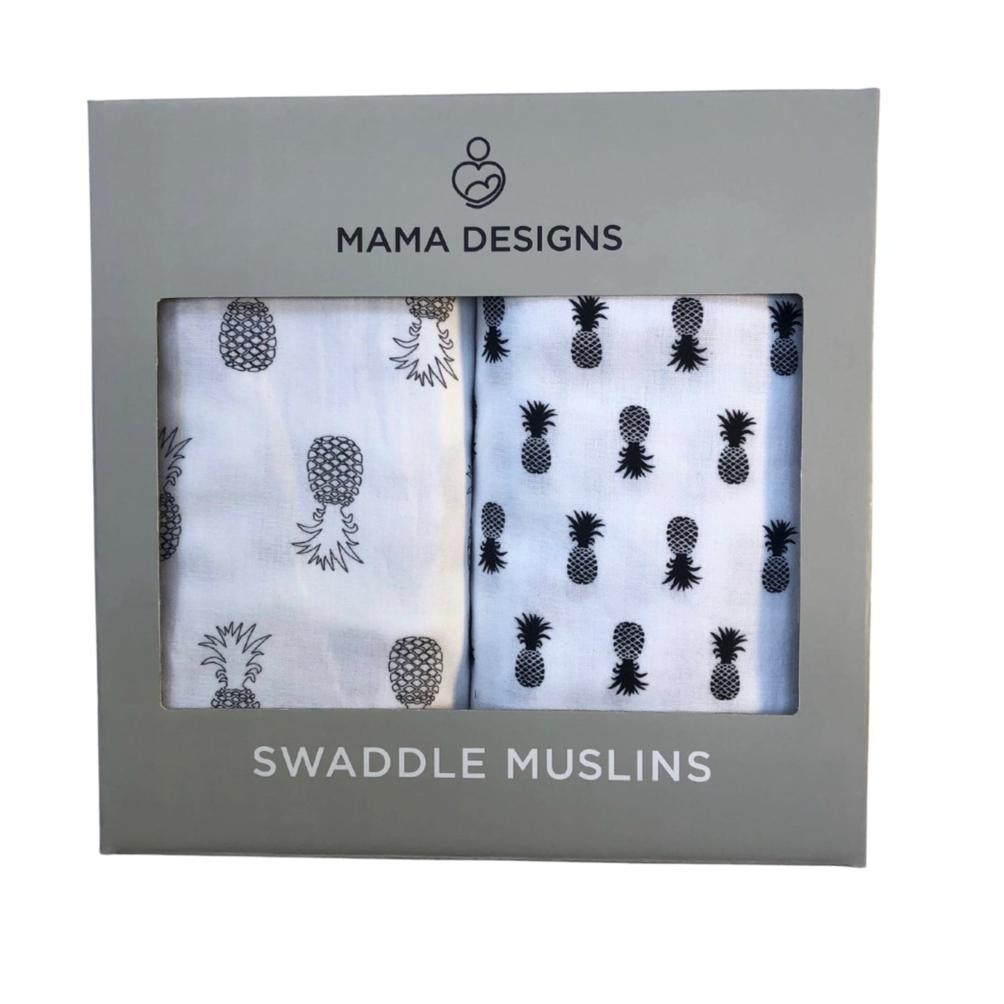 Muslin Swaddle Pack of 2 - Pineapple - Medaid International