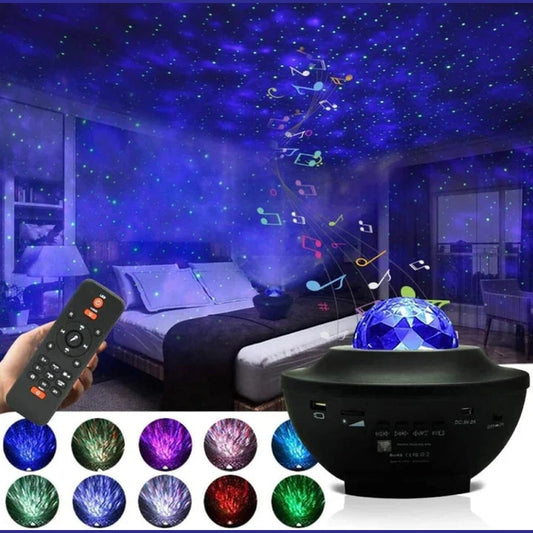 Galaxy Projector With Speaker