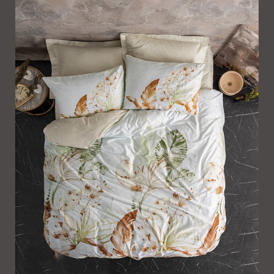 Satin Cotton Double Duvet Cover Set Luster