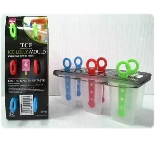 6 Popsicles Ice cream Mold