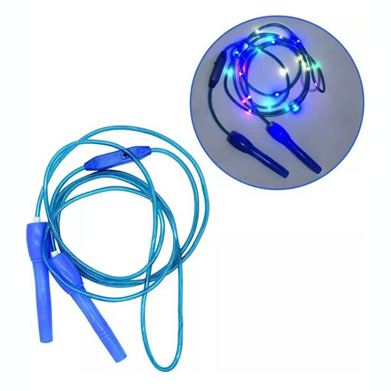 Jumprope  LED Lights Exercise Toy for Boys and Girls Indoor Outdoor Jump Rope 110 Inches