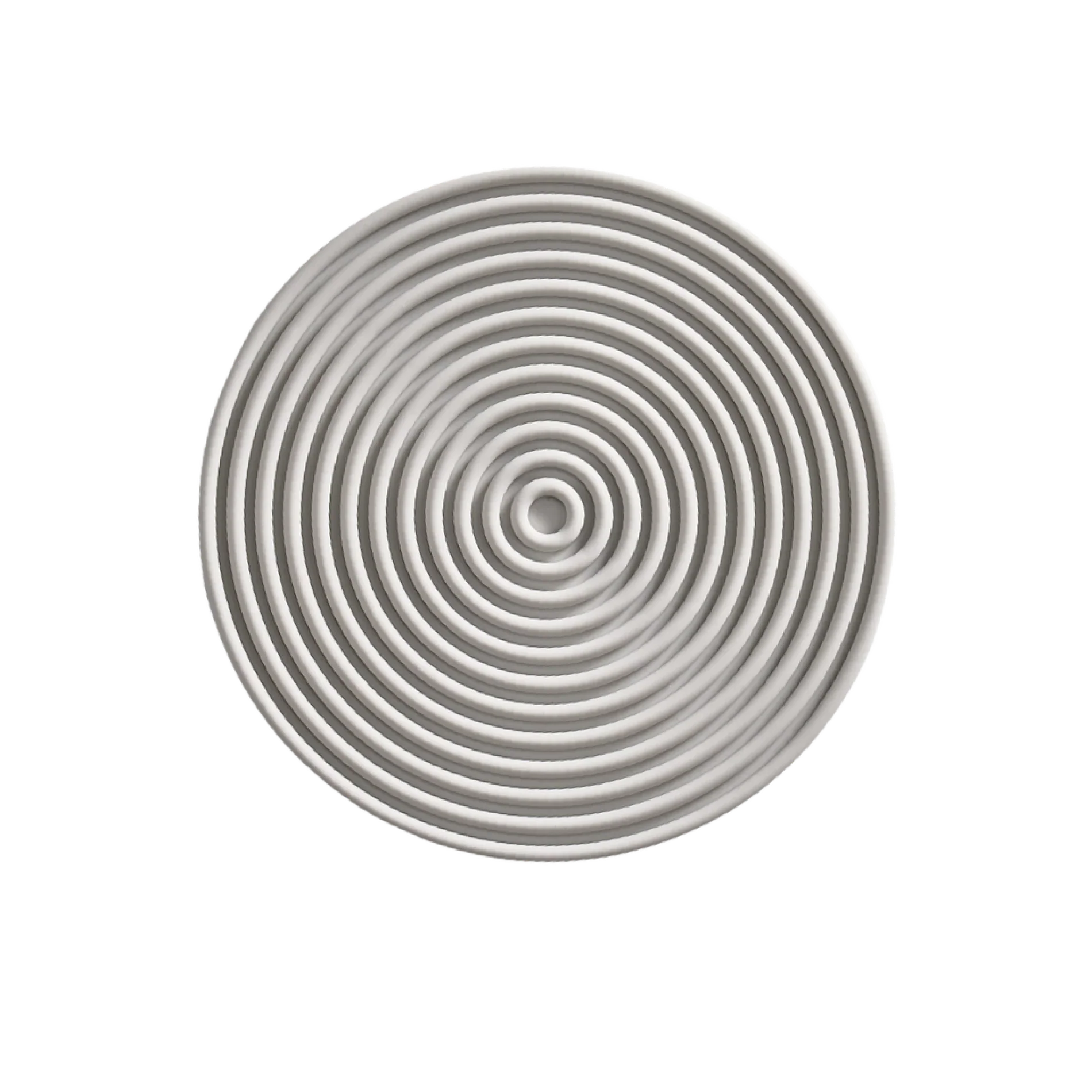 Zone Denmark Cocktail Mat Rocks D15cm Warm Grey