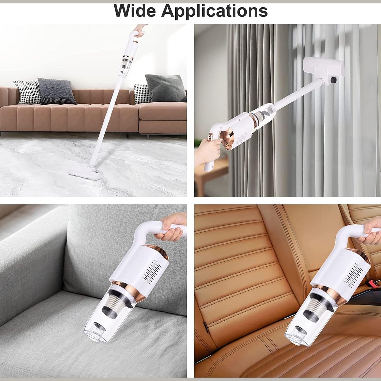 Medaid 4 in 1 Rechargeable Cordless Vacuum Cleaner