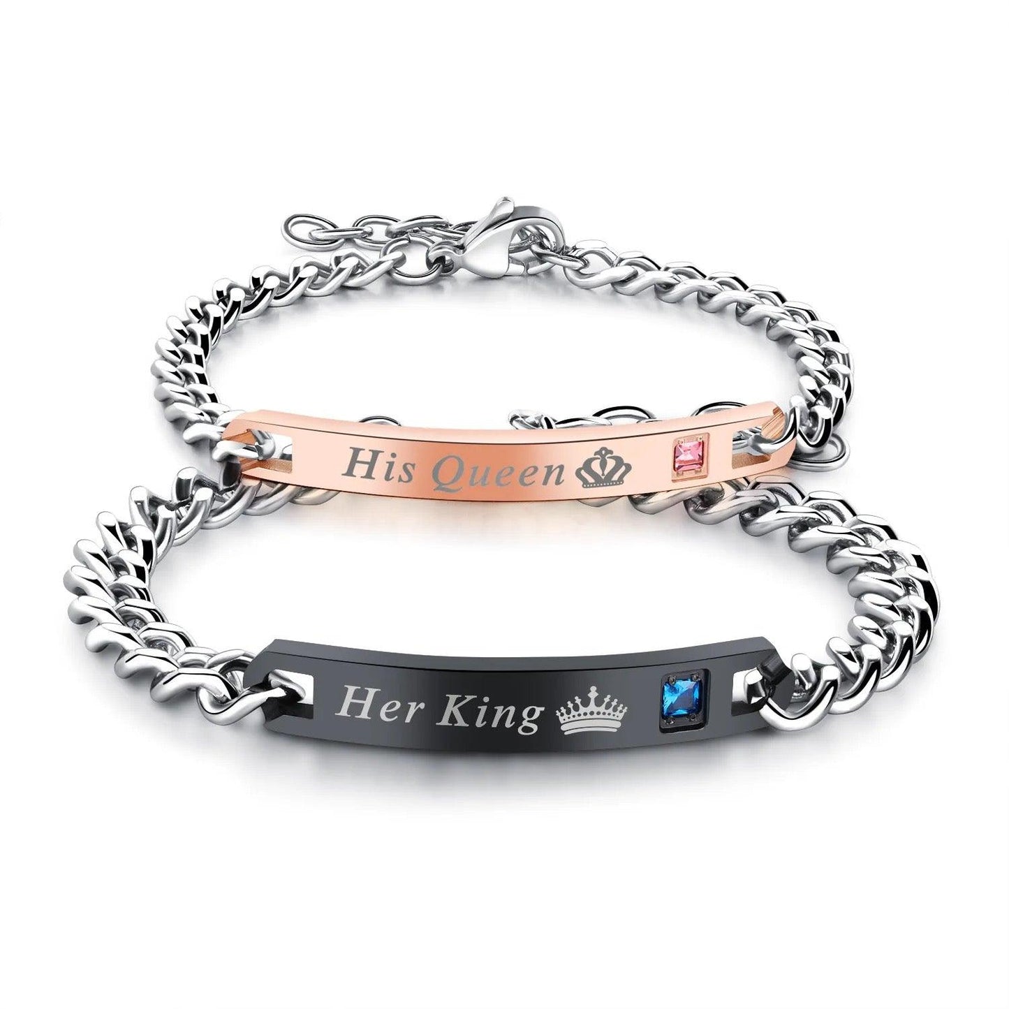 Her king and His Queen Bracelets