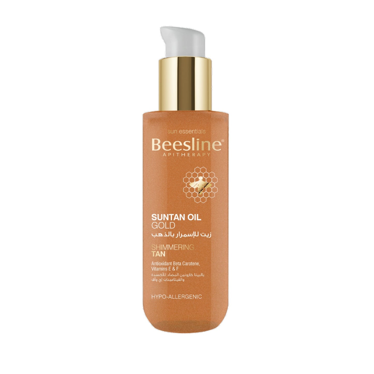 Suntan Oil Gold 200ML - Medaid