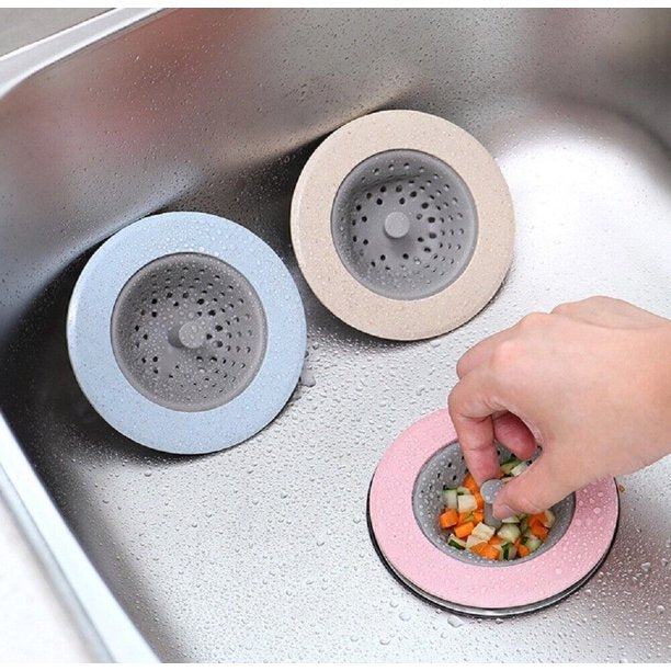 Drain Strainer Silicon with Clever Pull Design
