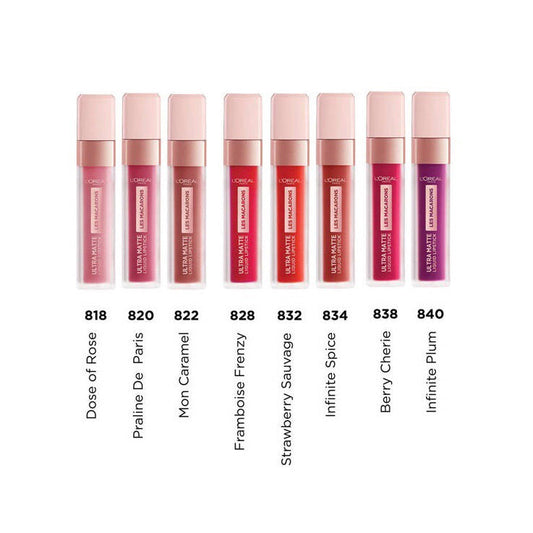 L'oreal pro-matte les macarons scented liquid lipstick - Medaid International