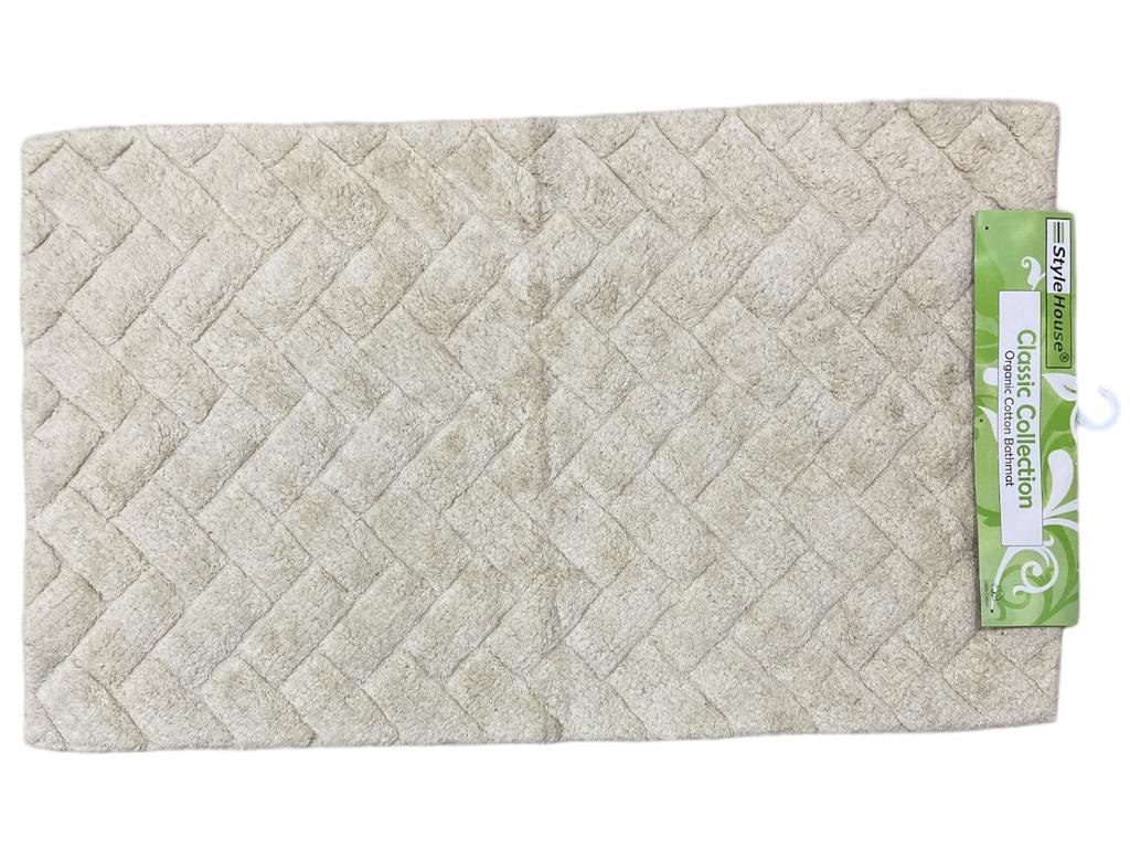 Large Classic 100% Cotton Bathmat 100x60 cm