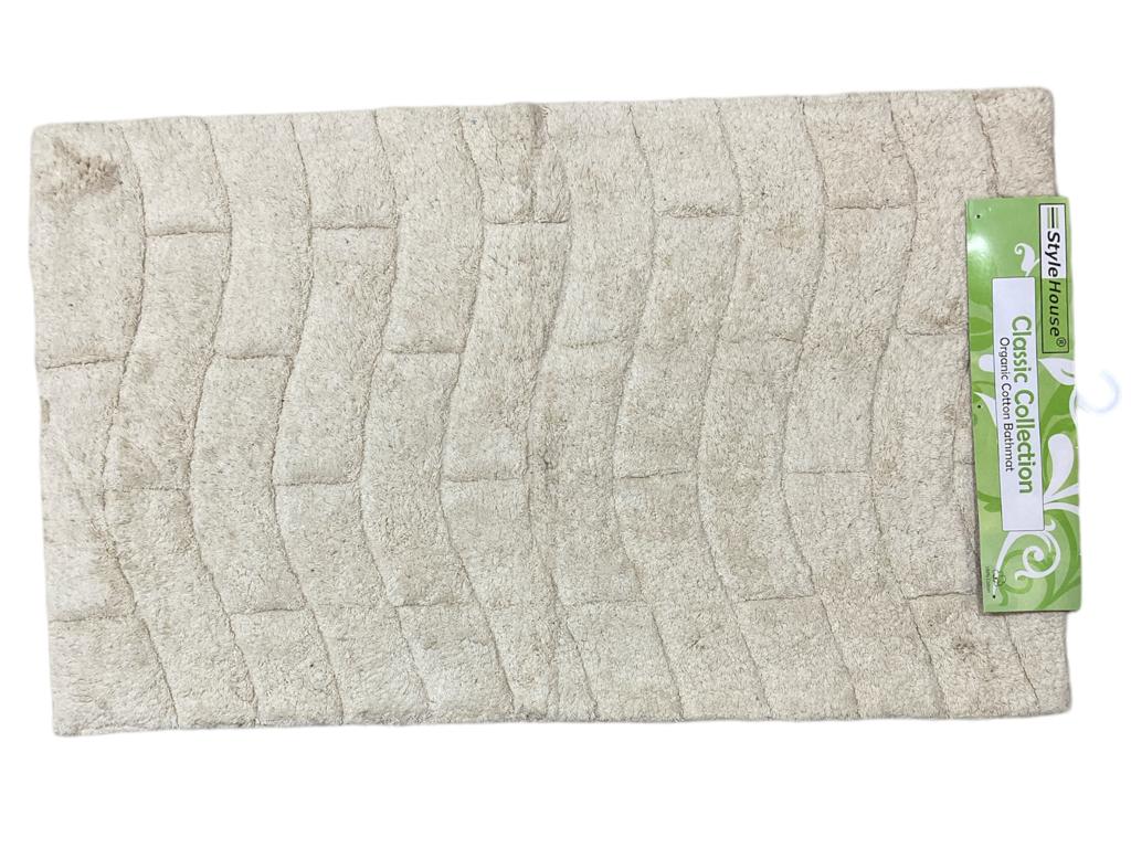 Large Classic 100% Cotton Bathmat 100x60 cm