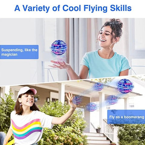 Flying Ball Toys 360¬∞ Rotating Mini UFO - Medaid International