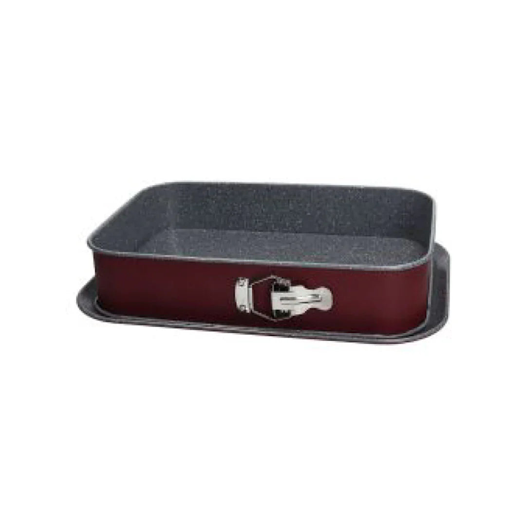Tognana Sweet Cherry Line Rect. Cake Pan 39x27 cm With Tray