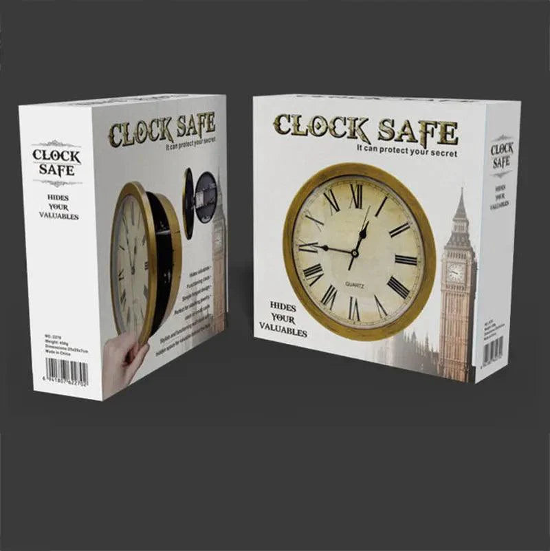 Clock Safe Hidden Storage