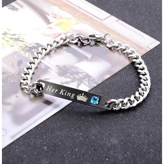 Her king and His Queen Bracelets