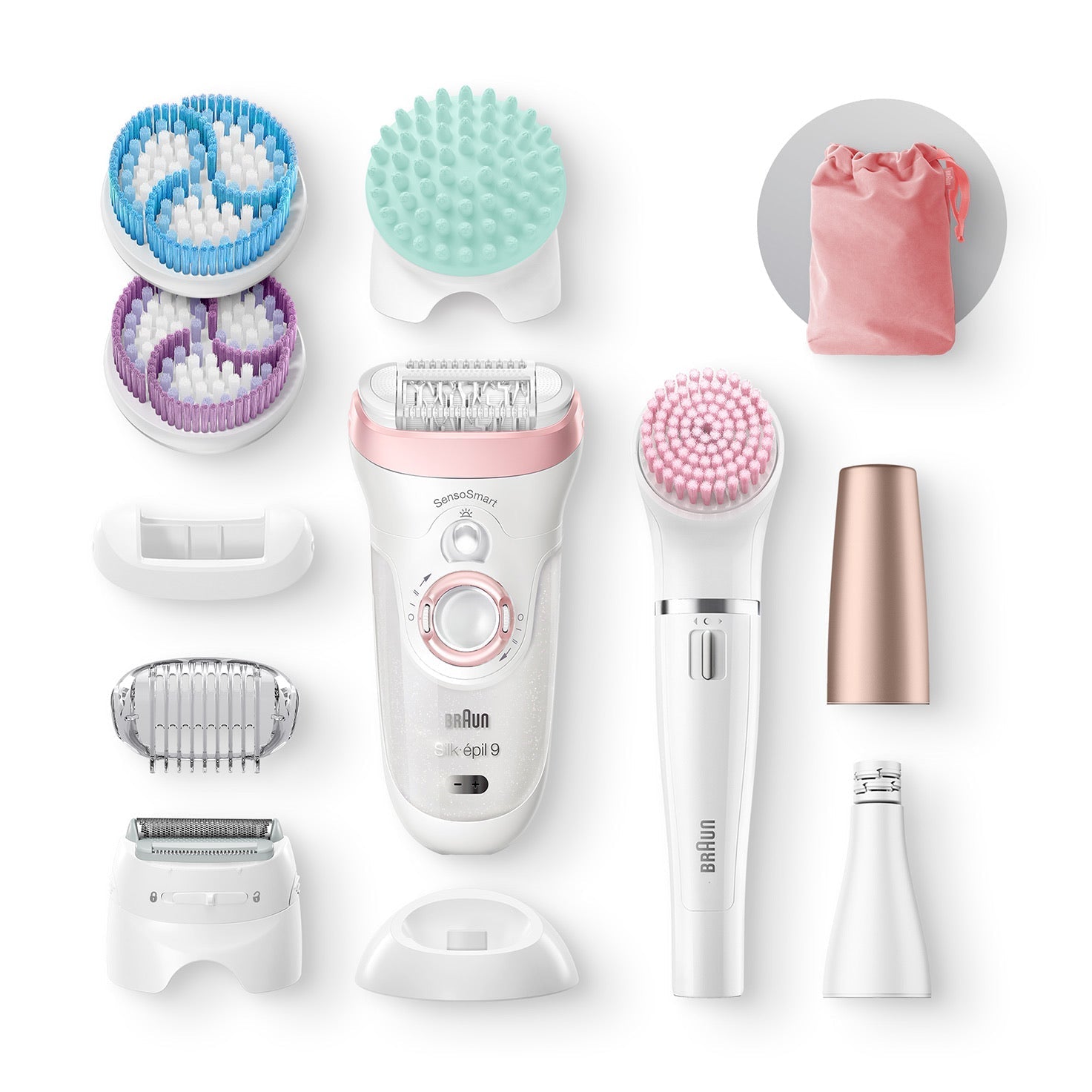 Braun Wet & Dry Silk-Epilator Beauty Set 9 9/985 BS - Medaid
