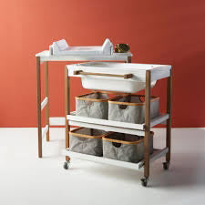 Quax - Smart Changing Table With Tube - White Natural - Bath Time