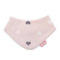 Babyjem Pink Newborn Scarf Apron Bib Soft Protection