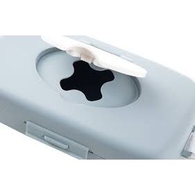 Babyjem Wet Towel Box Grey And White Hygienic Storage