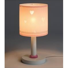 Dalber Childrens Table Lamp Sweet Dreams Pink Cloud