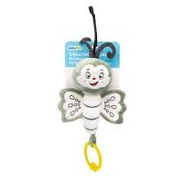 Babyjem Vibrating Baby Butterfly Mint Soft Toy