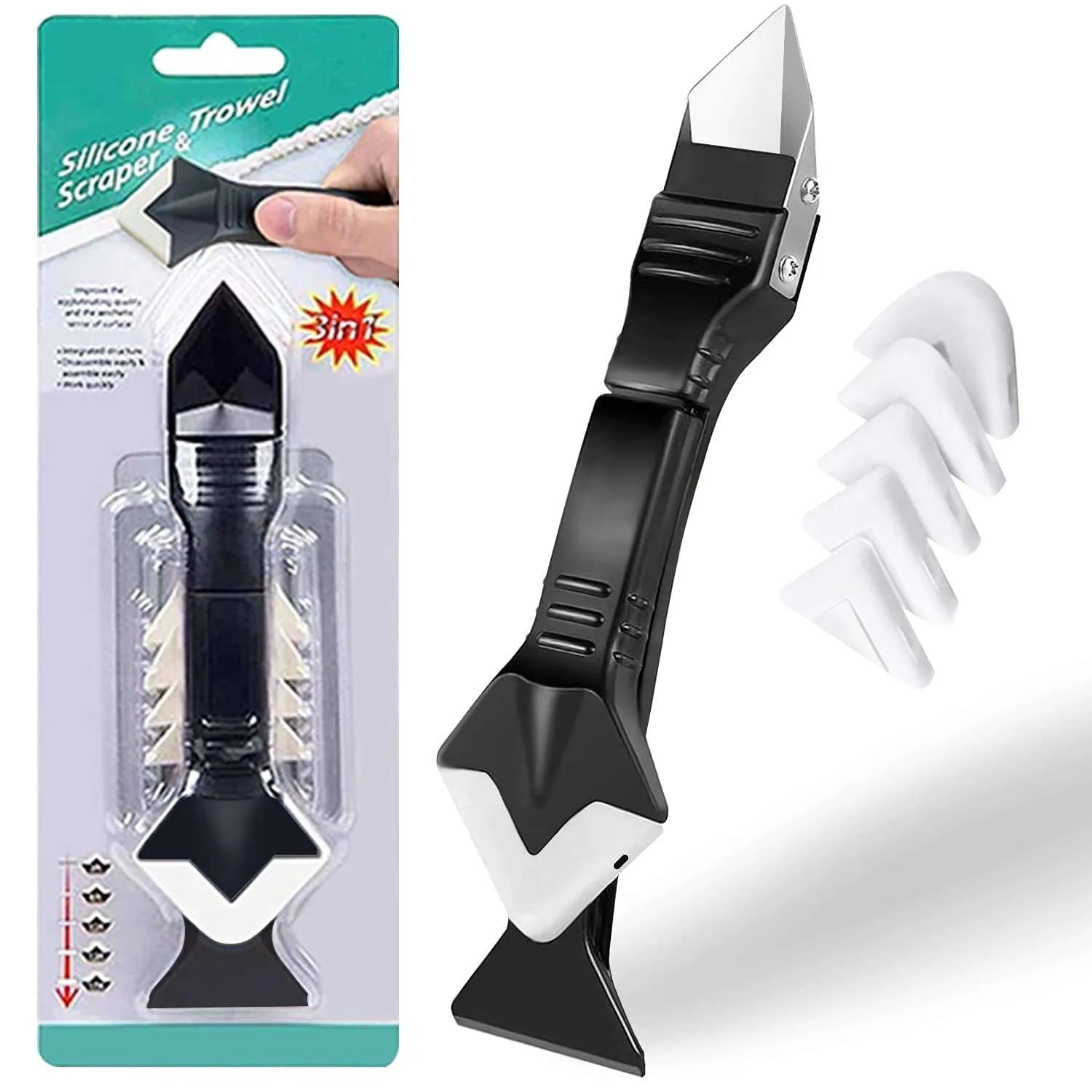 Scraper Caulking Grout Set