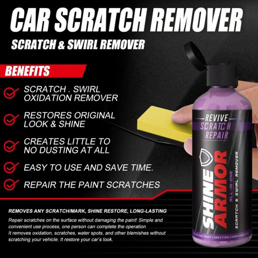 Shine Armor 3-in-1 Ceramic Coating Spray ‚Äì Car Wax, Polish & Paint Sealant for Tires, Rims, Seats & Bumpers