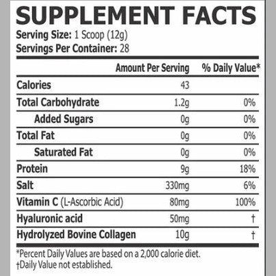 Core Champs Hydrolyzed Collagen Peptides, 28 Servings