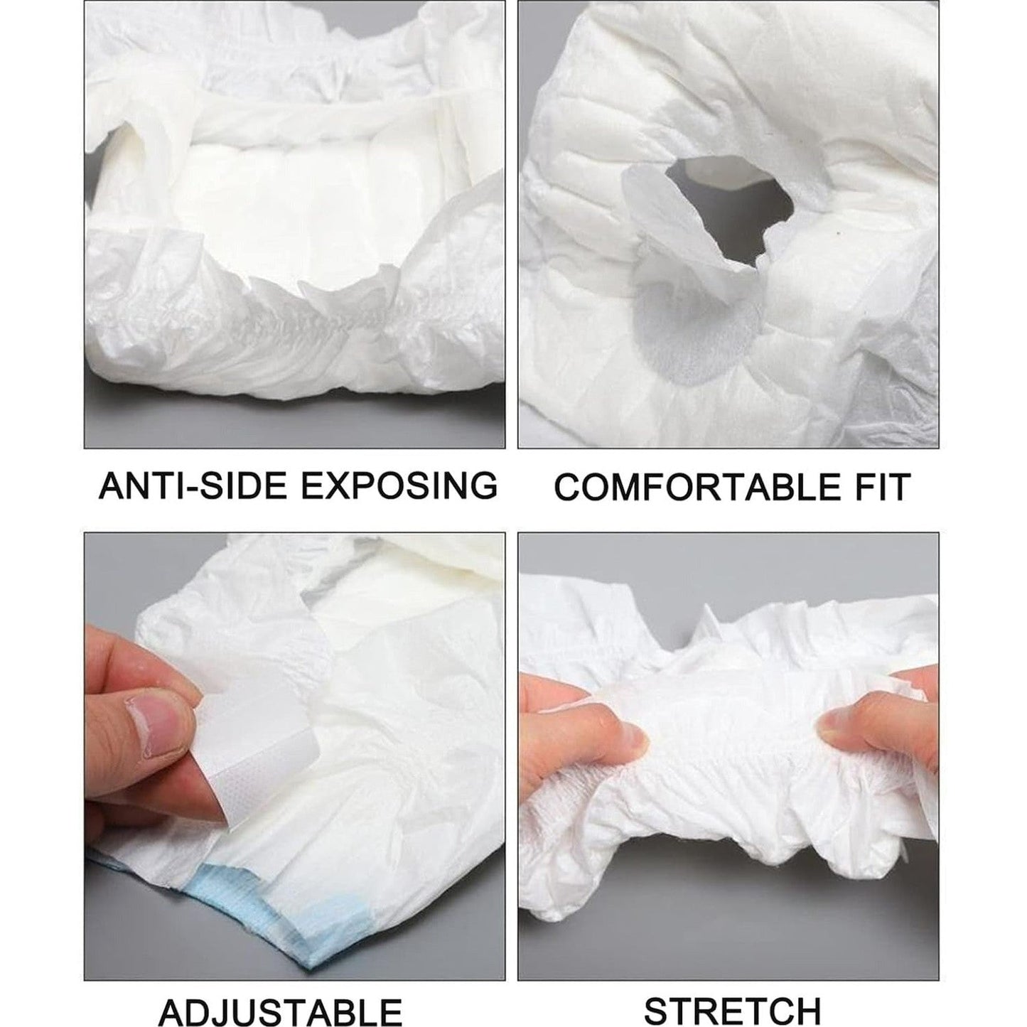 Disposable Dog Diapers - Absorbent & Leak-Proof Pet Menstrual Panties for Female Dogs