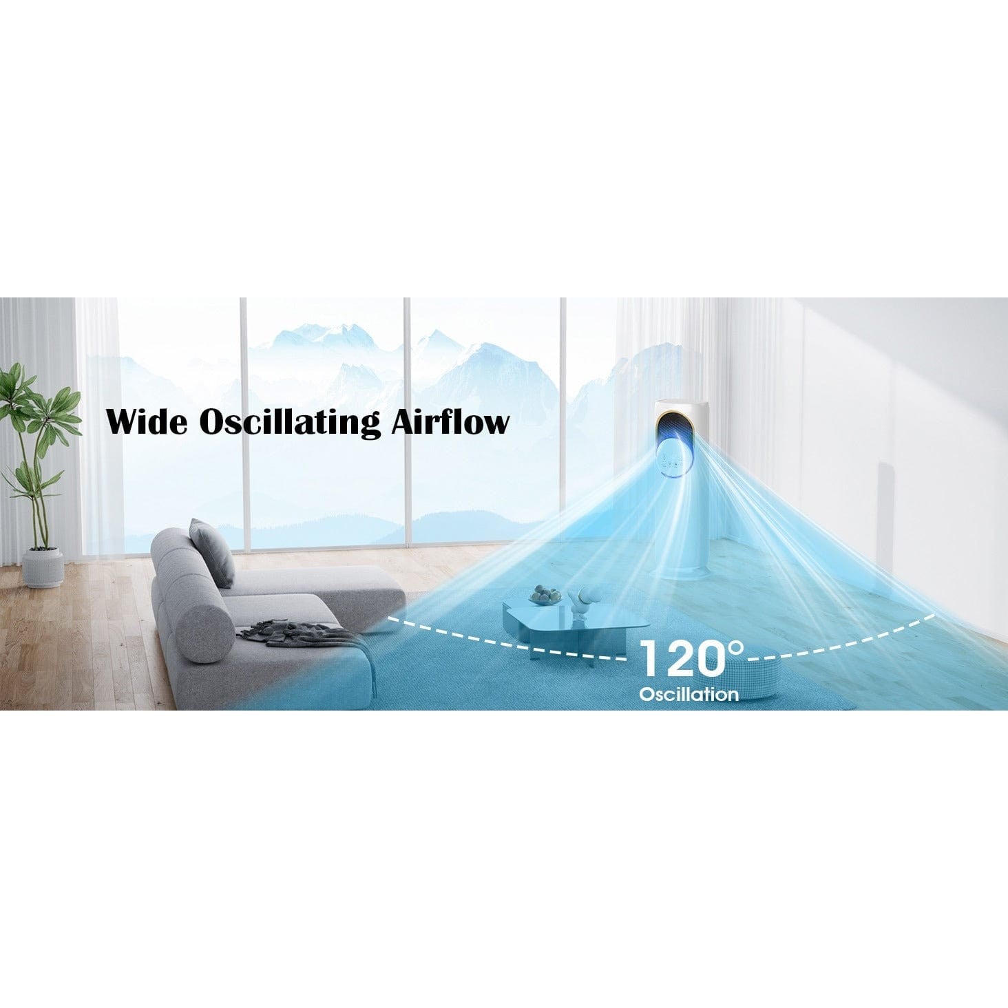 5in1 Tower Fan Cooler - Medaid International