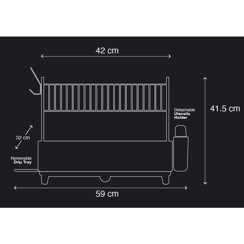 DORSCH  DISH RACK ALUMINUM - Medaid International