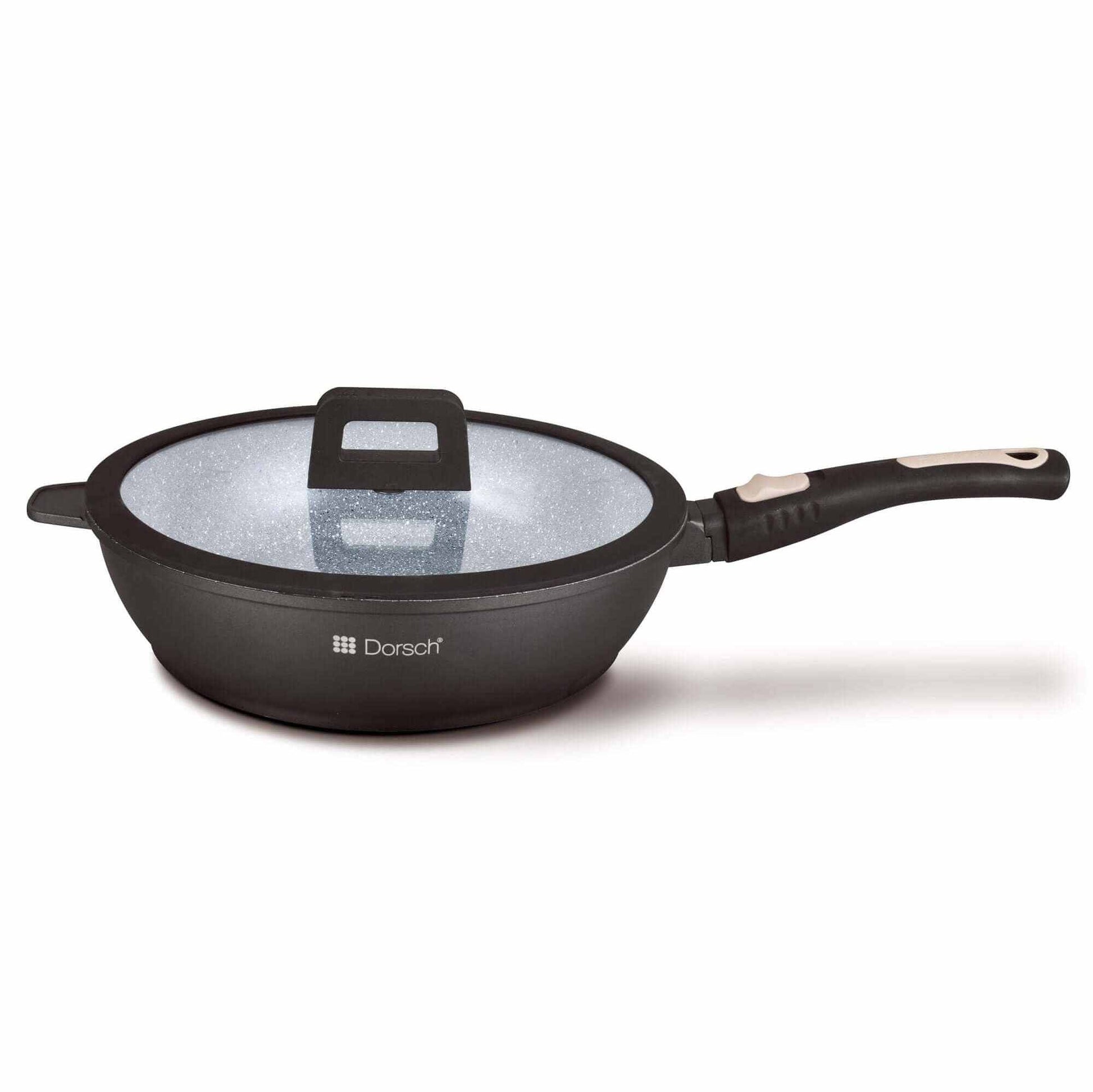 DORSCH NON STICK DEEP SAUTE PAN WITH LID - Medaid International