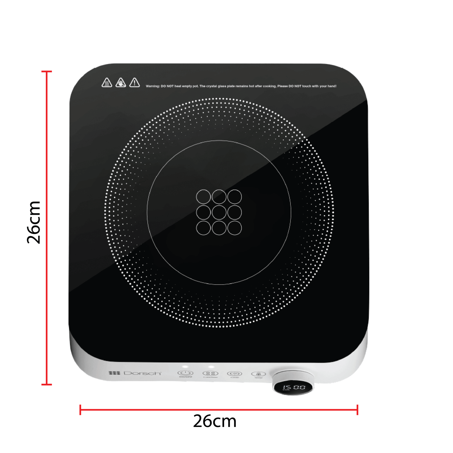 DORSCH INDUCTION HOB 1900 W - Medaid International