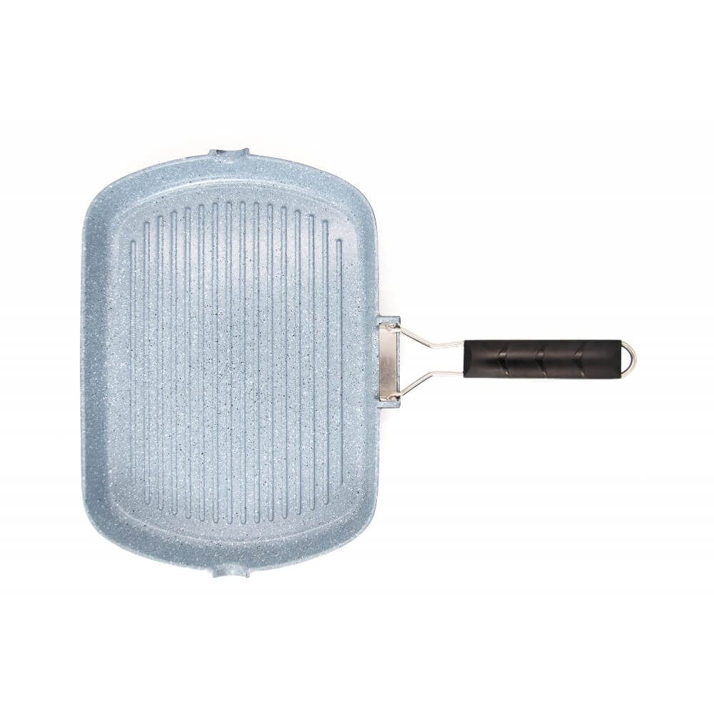 DORSCH NON -STICK GRILL PAN WITH FOLDABLE HANDLE - Medaid International