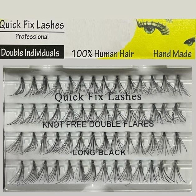 QUICK FIX LASHES KNOT FLARES LONG BLACK - Medaid International