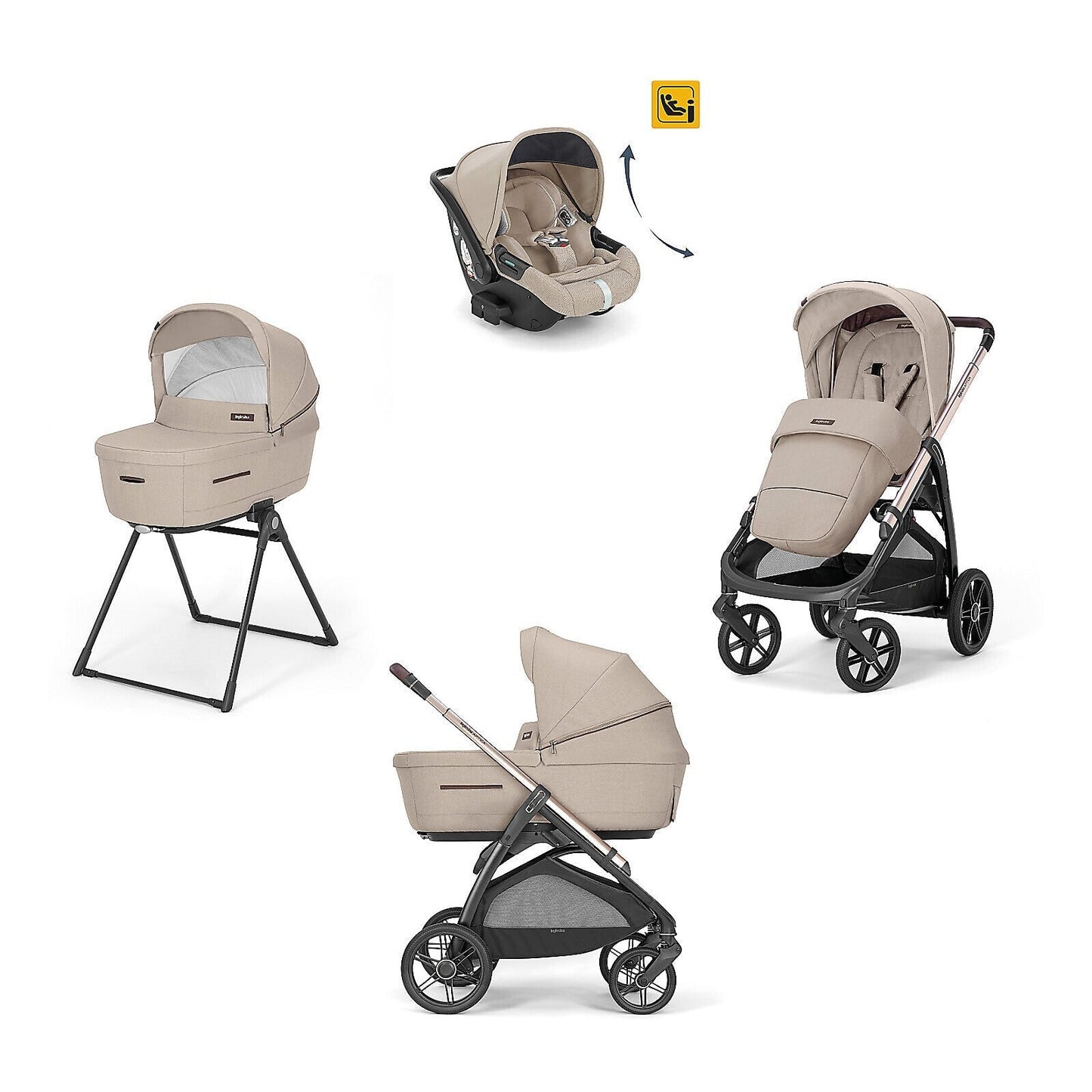 Inglesina (KA62S) Aptica Drw Recline Travel Sys