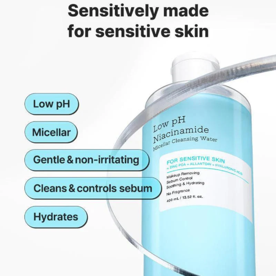 Cosrx Low pH Niacinamide Micellar Cleansing Water
