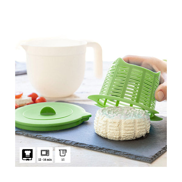 InnovaGoods Mould for Making Fresh Cheese with Manual and Recipes Freashy - V0103150