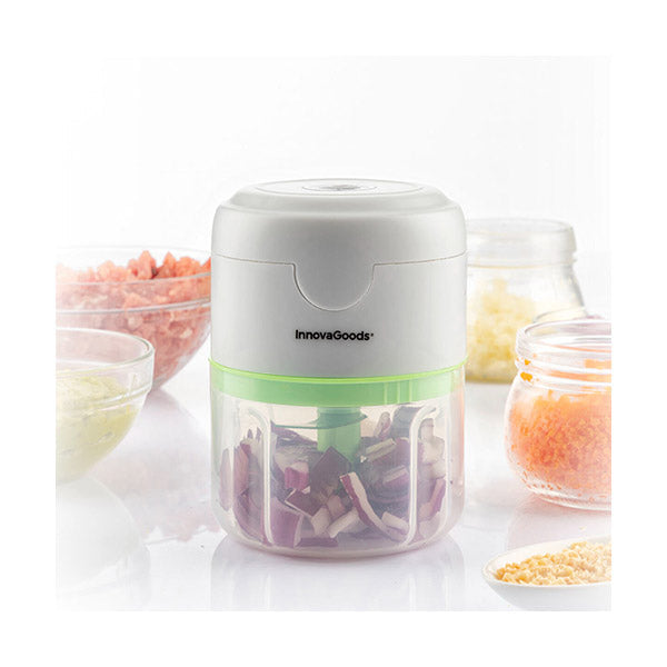 InnovaGoods Rechargeable Portable Mini Chopper Echoppie - V0103337
