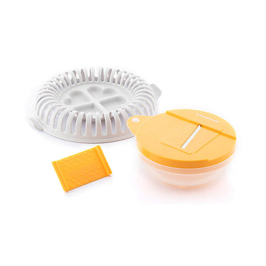 InnovaGoods Set For Making Crisps In The Microwave with Mandolin and Recipes Chipit - V0103369