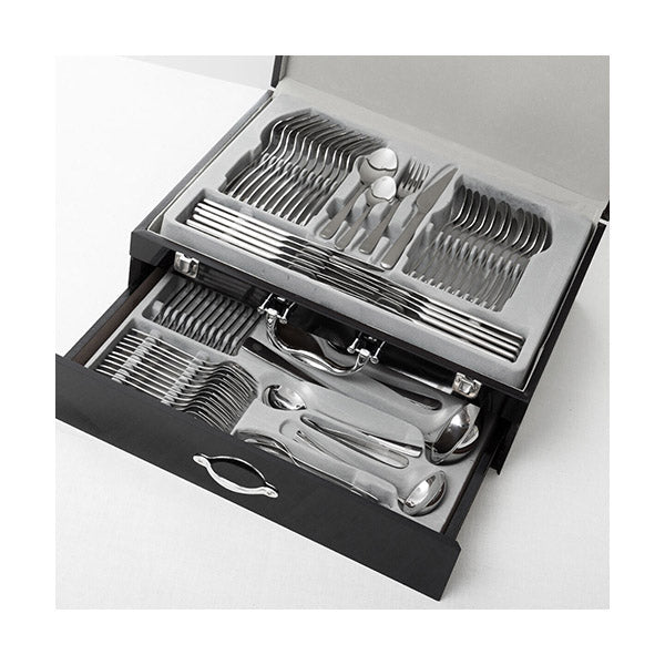 InnovaGoods Stainless Steel Cutlery Set Cook Delux 72 Pieces - V0100940