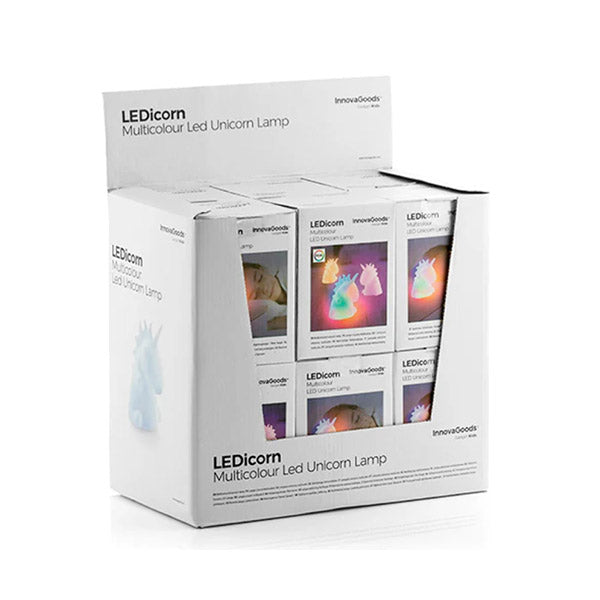 InnovaGoods Multicolour Unicorn Lamp Ledicorn - V0100966