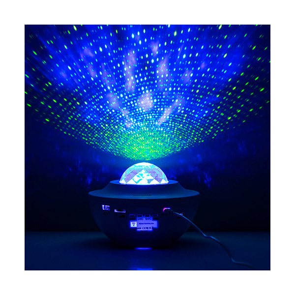 InnovaGoods Led Star Projector and Laser with Speaker Sedlay - V0103834
