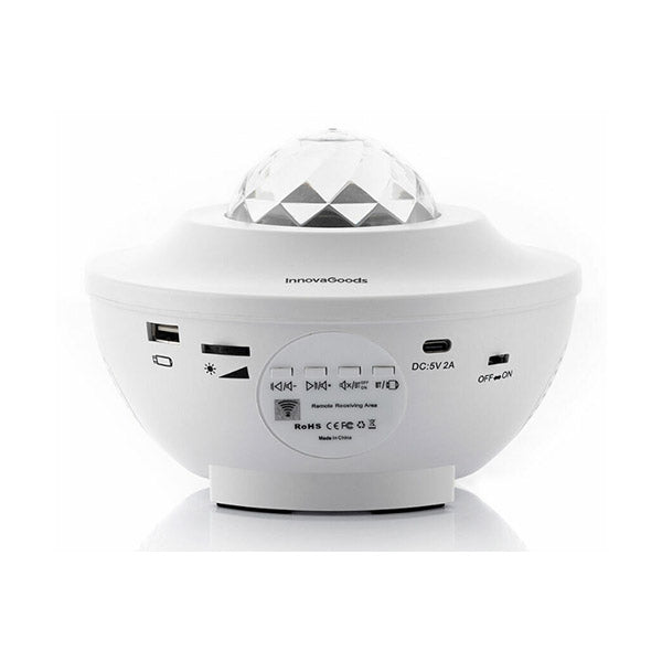 InnovaGoods Led Star Projector and Laser with Speaker Sedlay - V0103834