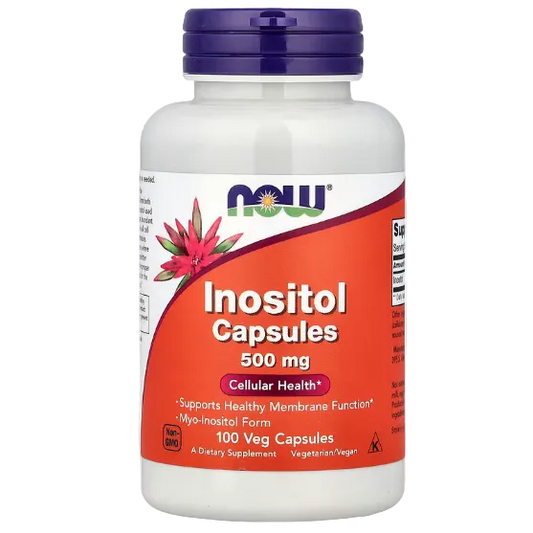 NOW Foods Inositol 500mg 100 Veg Capsules