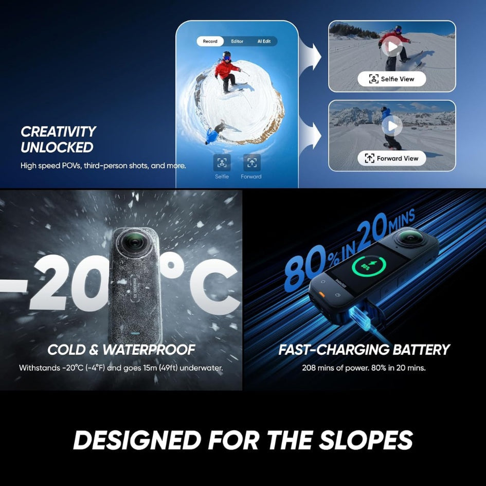 insta360 X5 Essentials Bundle
